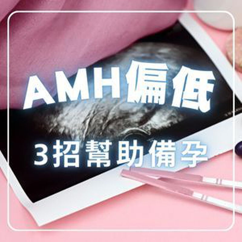 AMH低怎麼辦？AMH會回升嗎？備孕專家推薦做3件事，成功懷孕！