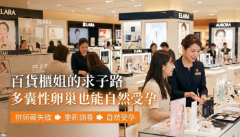 【多囊成功懷孕】百貨櫃姐的求子路：告別排卵藥失敗，重新調養迎來好孕！